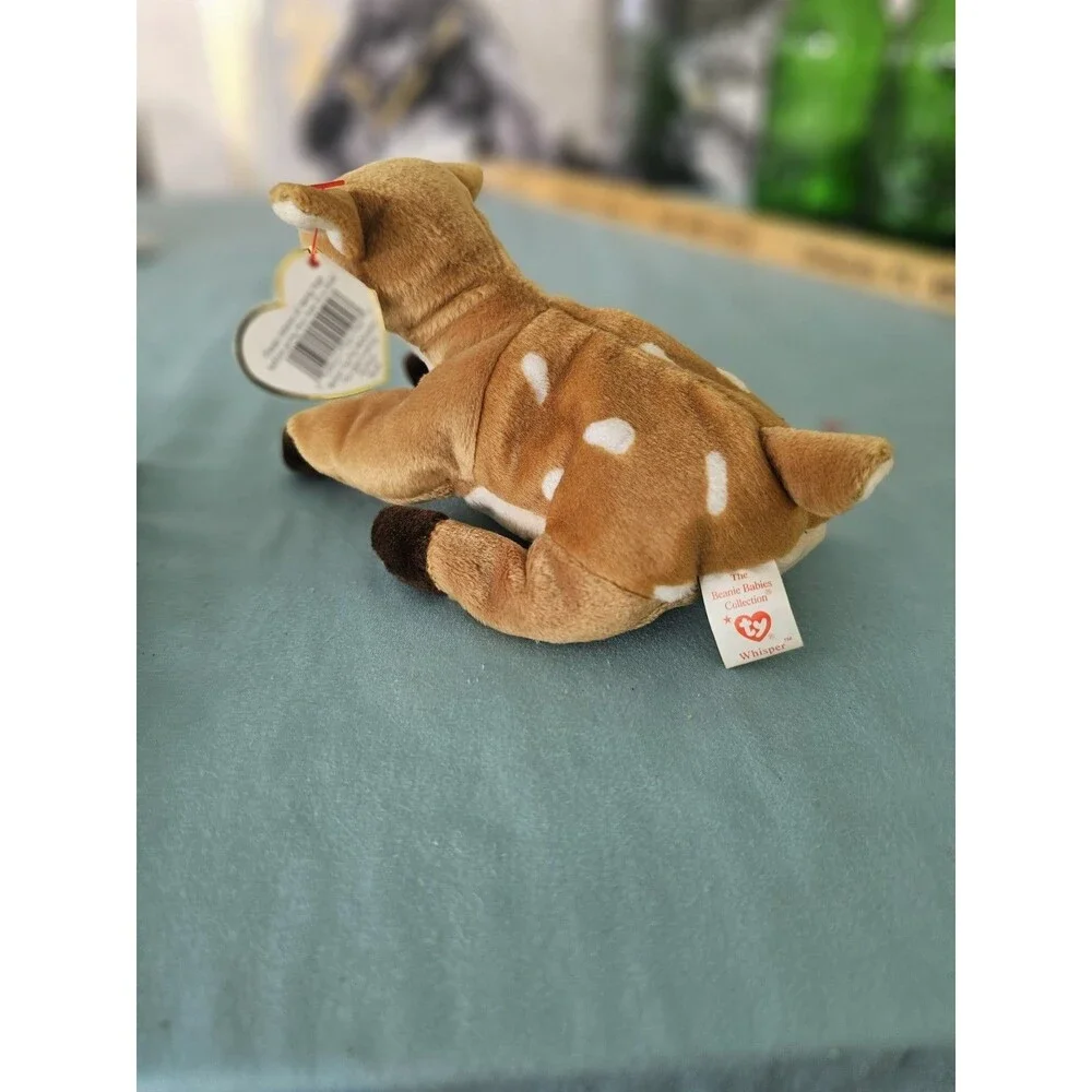 Ty Beanie Baby Whisper The Fawn 1997 5th Generation Hang Tag